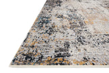 Loloi Leigh Lei-04 Silver/Multi Rugs - rug corner