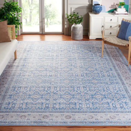 Safavieh Tucson 10'-0" x 14'-0" Rug in Blue / Rust