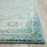 Safavieh Evoke 10'-0" x 14'-0" Rug in Light Blue / Ivory
