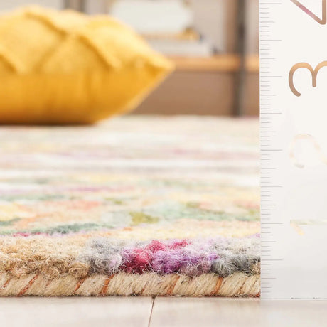 Safavieh Blossom 5'-0" x 8'-0" Rug in Ivory / Plum