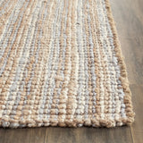 Safavieh Natural Fiber 2'-6" x 10'-0" Rug in Grey / Natural