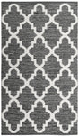 Safavieh Montauk 2'-3" x 3'-9" Rug in Charcoal / Ivory