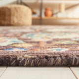 Safavieh Blossom 4'-0" x 6'-0" Rug in Charcoal / Lavender