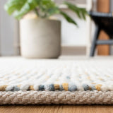 Safavieh Vermont 4'-0" x 6'-0" Rug in Dark Gold / Blue