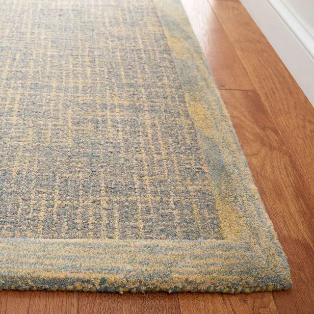 Safavieh Abstract 6'-0" x 9'-0" Rug in Gold / Grey