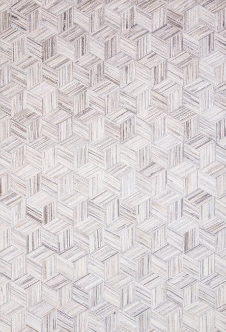 Loloi Maddox Mad-07 Lt Grey/Ivory Rugs - main flat