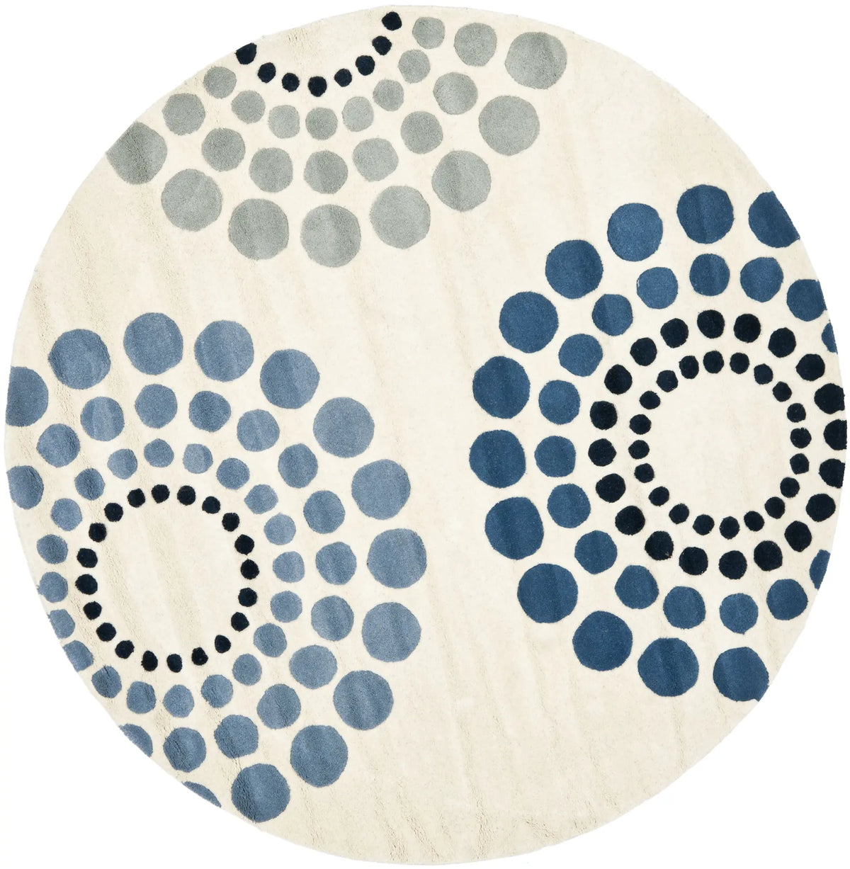Safavieh Soho 6'-0" x 6'-0" Rug in Ivory / Multi