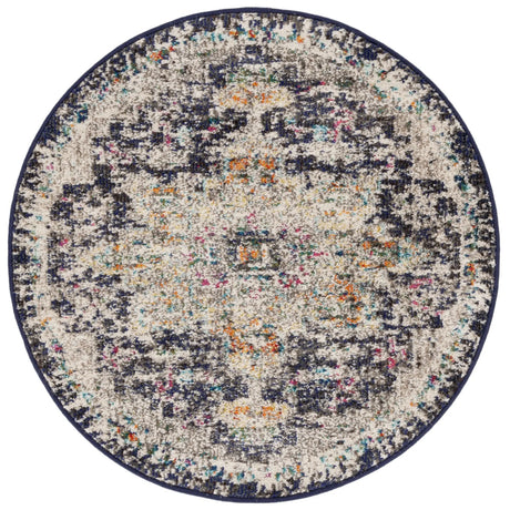 Safavieh Madison 3'-0" x 3'-0" Rug in Black / Gold