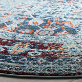 Safavieh Monaco 5'-0" x 5'-0" Rug in Blue / Multi
