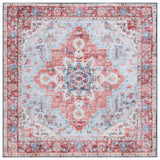 Safavieh Tucson 6'-0" x 6'-0" Rug in Red / Blue