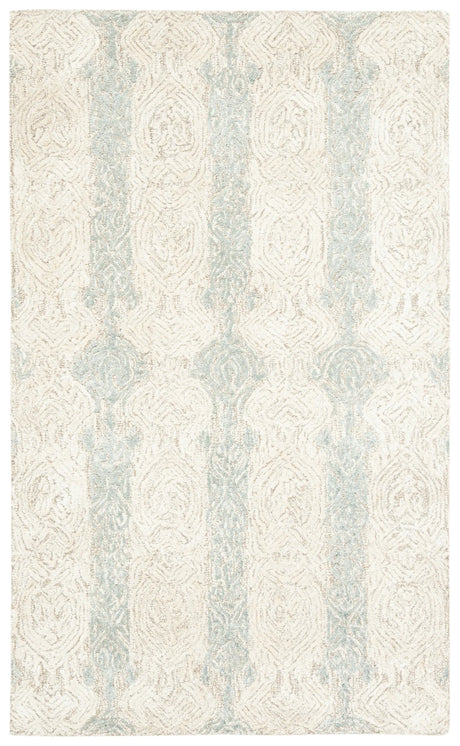Safavieh Glamour 3'-0" x 5'-0" Rug in Grey / Ivory