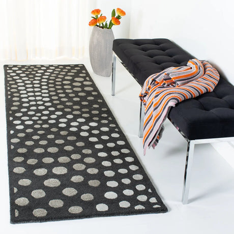 Safavieh Soho 2'-6" x 10'-0" Rug in Dark Grey