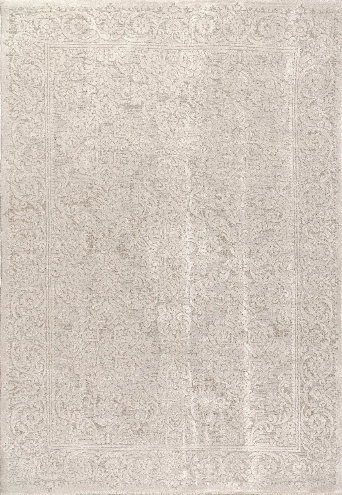 Dynamic Rugs Hamilton 10601 Power Loomed Traditional Cream Rug - Rectangular