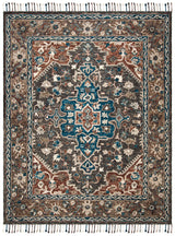 Safavieh Aspen 10'-0" x 14'-0" Rug in Charcoal / Light Brown