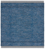Safavieh Montauk 6'-0" x 6'-0" Rug in Blue / Black