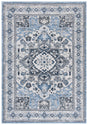 Safavieh Charleston 4'-0" x 6'-0" Rug in Blue / Grey