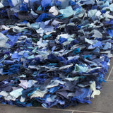 Safavieh Rio Shag 3'-0" x 5'-0" Rug in Navy / Multi