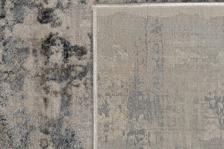 Dynamic Rugs Castilla 3533 Grey / Blue Rugs - Corner