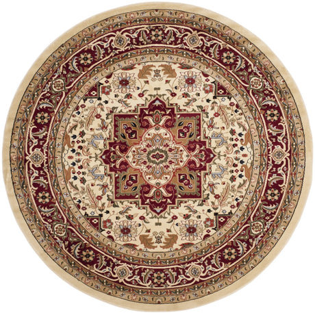 Safavieh Lyndhurst 10'-0" x 10'-0" Rug in Ivory / Red