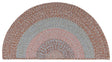 Safavieh Braided 2'-0" x 4'-0" Rug in Brown / Grey Pink