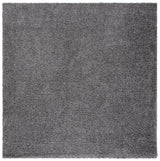 Safavieh Primo Shag 6'-7" x 6'-7" Rug in Dark Grey