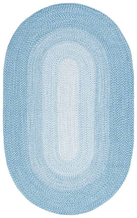 Safavieh Braided 5'-0" x 8'-0" Rug in Aqua