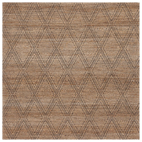 Safavieh Natural Fiber 6'-0" x 6'-0" Rug in Natural / Black