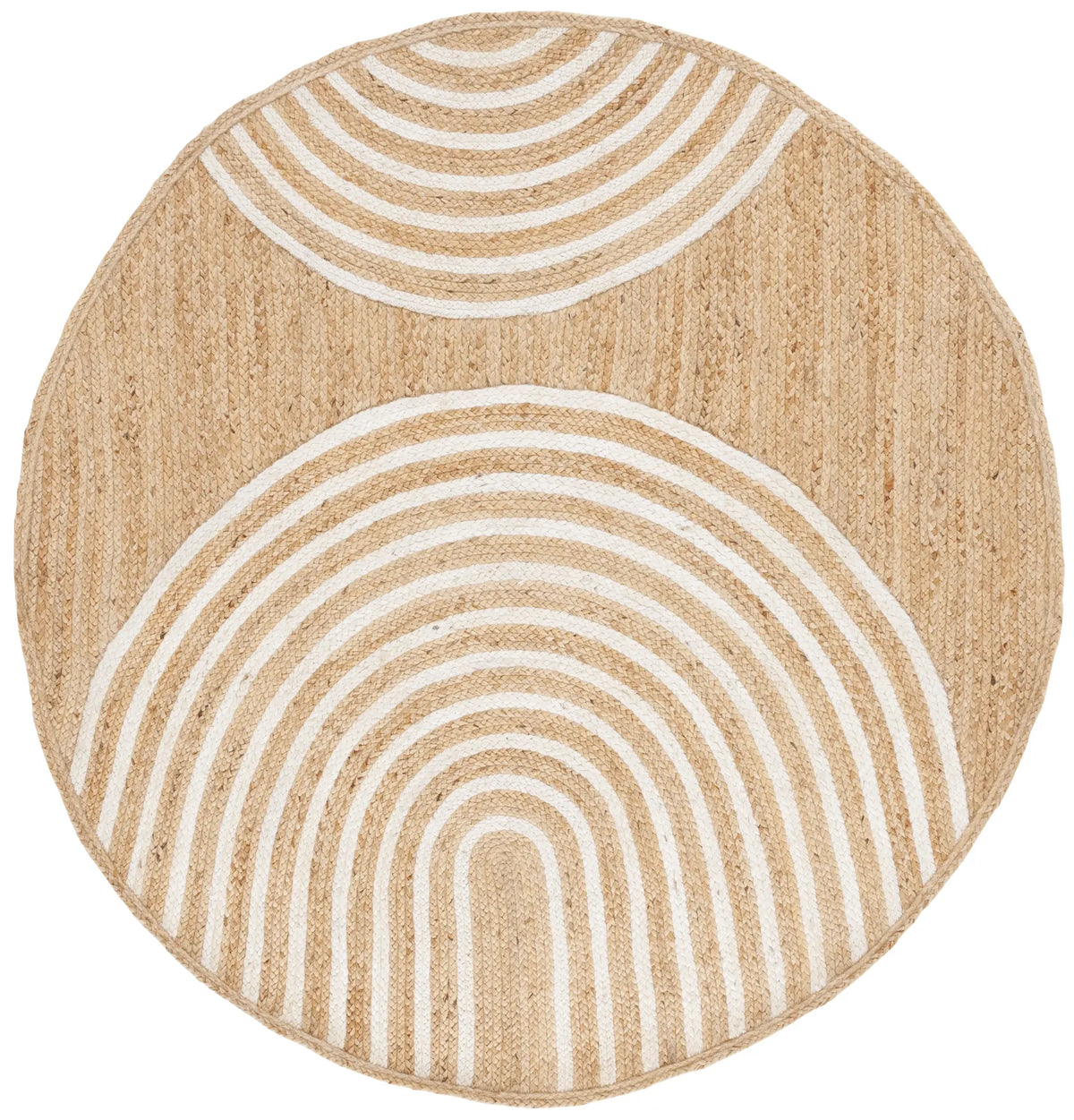 Safavieh Natural Fiber 6'-0" x 6'-0" Rug in Natural / Ivory