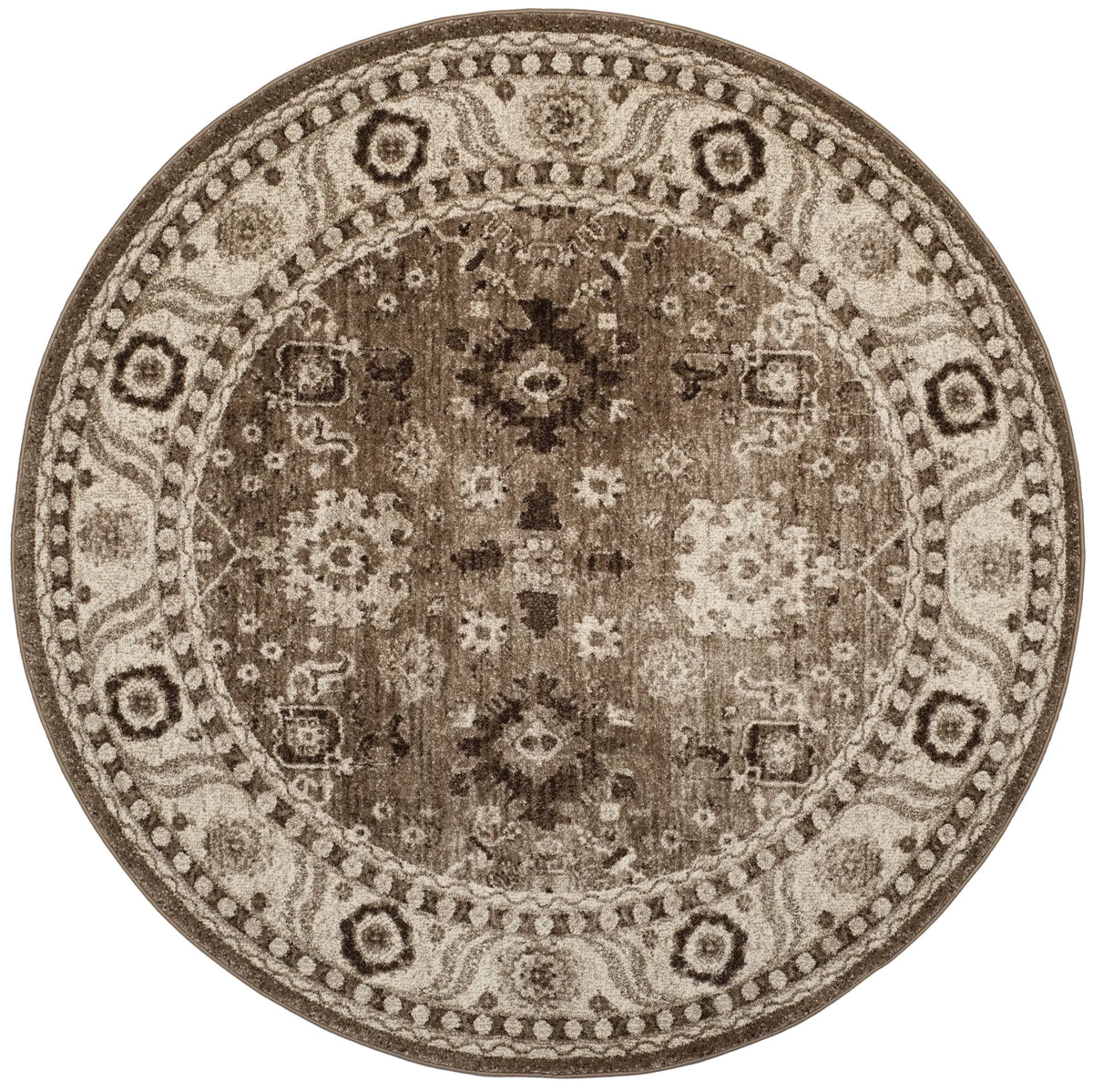 Safavieh Vintage Hamadan 10'-0" x 10'-0" Rug in Taupe