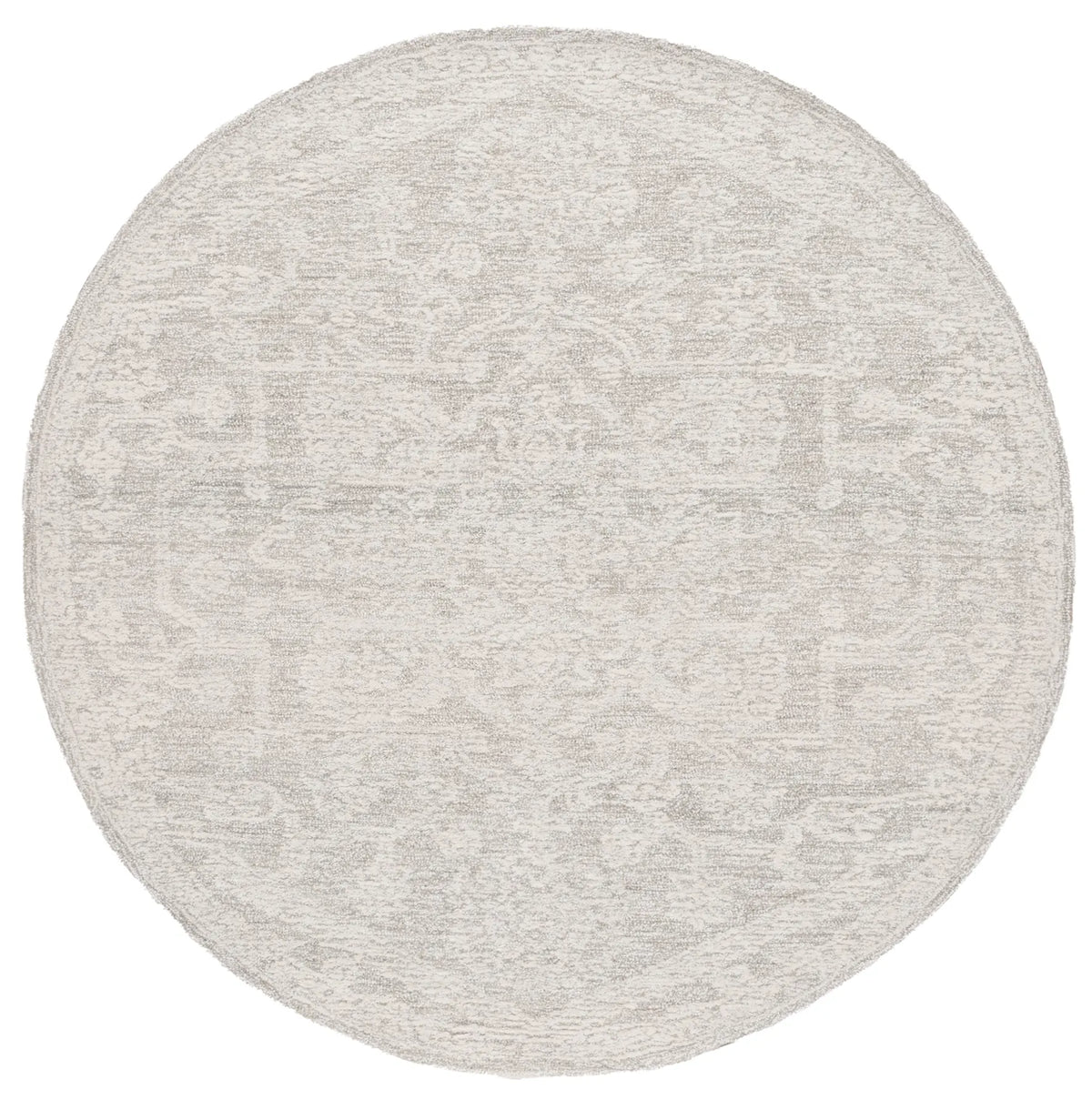 Safavieh Ebony 6'-0" x 6'-0" Rug in Ivory / Grey