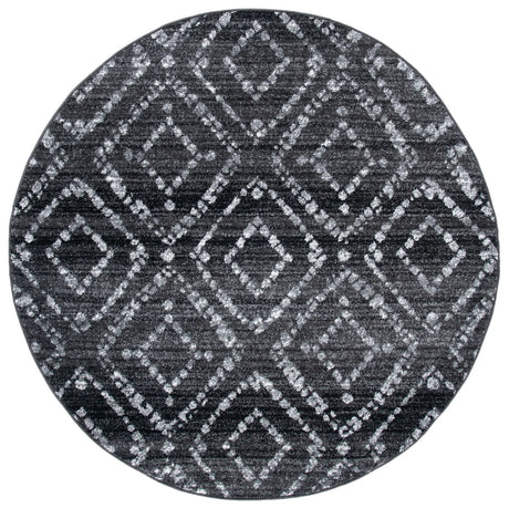 Safavieh Adirondack 6'-0" x 6'-0" Rug in Black / Ivory