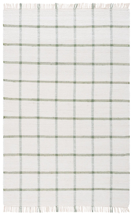 Safavieh Montauk 4'-0" x 6'-0" Rug in Ivory / Green
