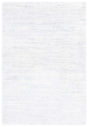 Safavieh Jasmine Shag 4'-0" x 6'-0" Rug in Ivory / Light Grey