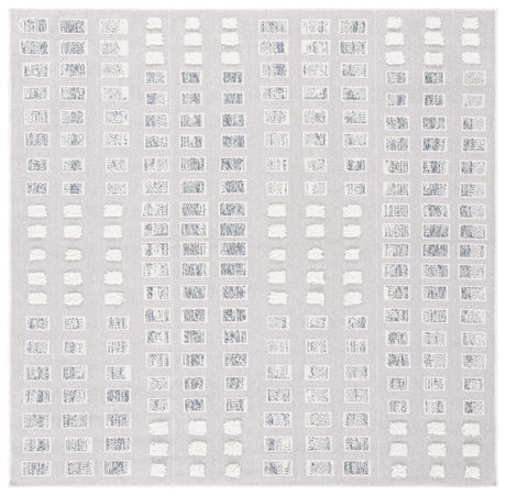 Safavieh Trends 6'-7" x 6'-7" Rug in Grey / Ivory