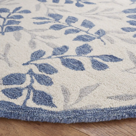 Safavieh Jardin 6'-0" x 6'-0" Rug in Ivory / Grey
