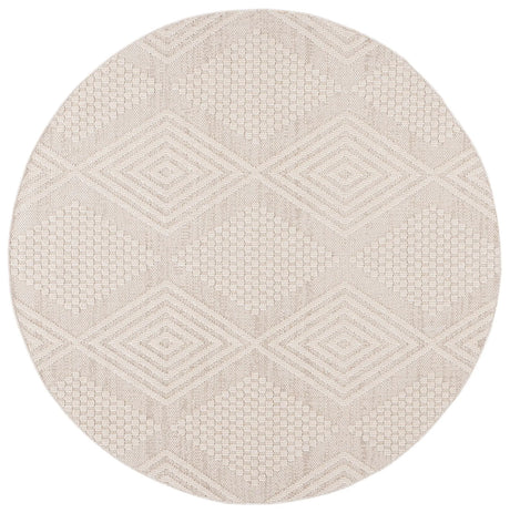 Safavieh Global 6'-7" x 6'-7" Rug in Beige / Ivory