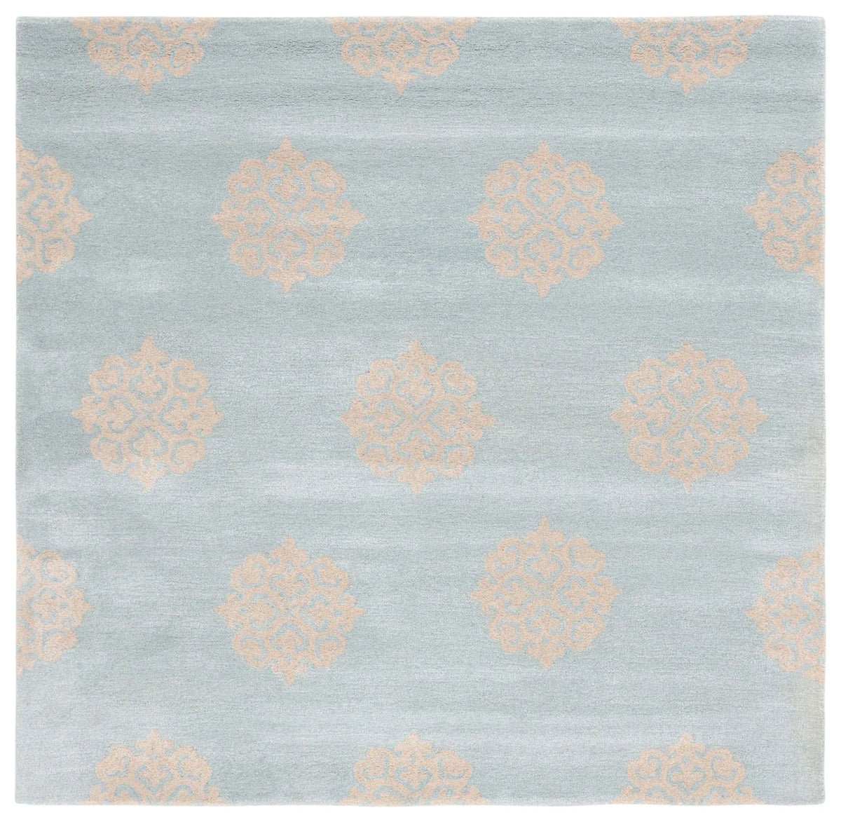 Safavieh Soho 6'-0" x 6'-0" Rug in Turquoise / Yellow
