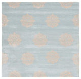 Safavieh Soho 6'-0" x 6'-0" Rug in Turquoise / Yellow
