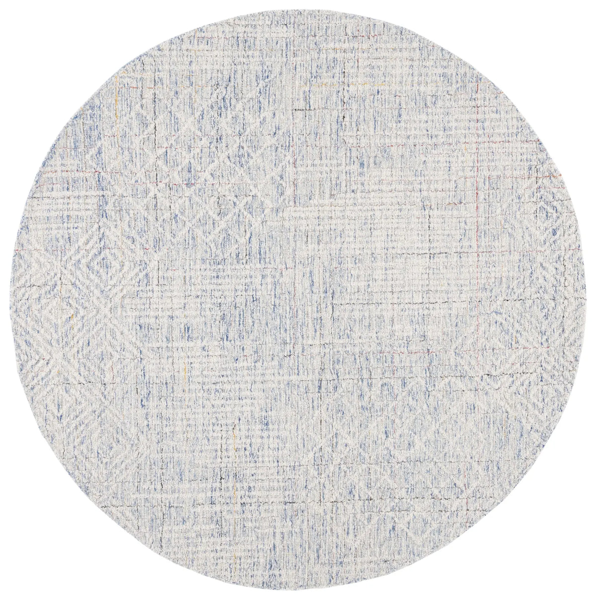 Safavieh Metro 6'-0" x 6'-0" Rug in Blue / Ivory