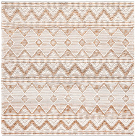 Safavieh Natura 6'-0" x 6'-0" Rug in Natural / Ivory