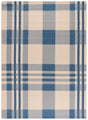 Safavieh Courtyard 10'-0" x 14'-0" Rug in Beige / Blue
