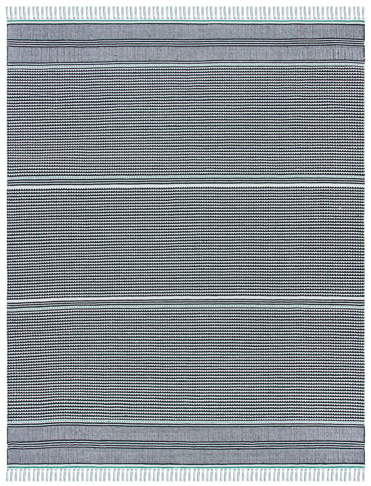 Safavieh Montauk 8'-0" x 10'-0" Rug in Teal / Multi