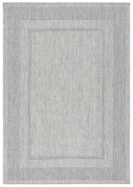 Safavieh Beach House 4'-0" x 6'-0" Rug in Grey / Charcoal