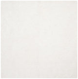 Safavieh Sheep Shag 6'-0" x 6'-0" Rug in Ivory