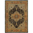 Oriental Weavers Sphinx Andorra 7138B Gold/Grey Rugs - main flat