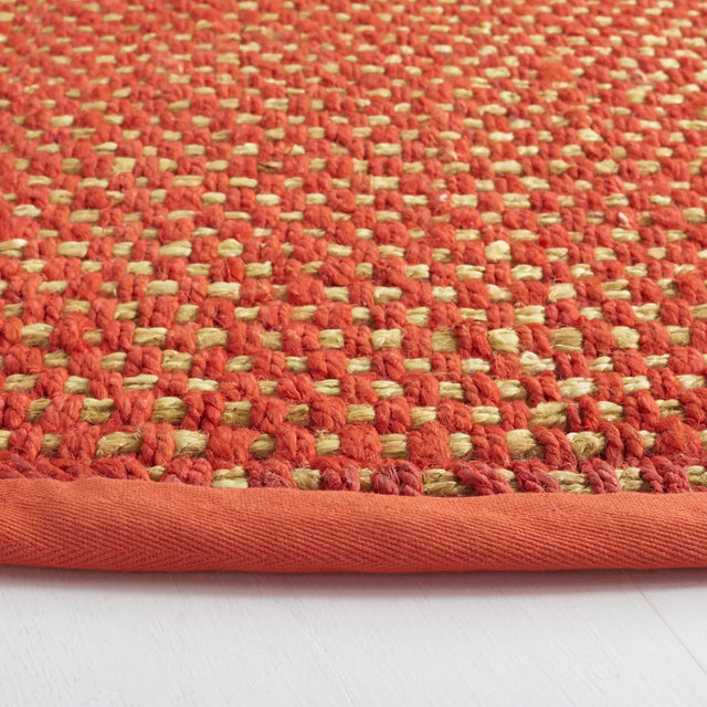 Safavieh Natural Fiber 6'-0" x 6'-0" Rug in Rust / Natural