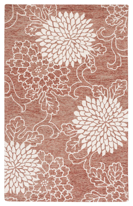 Safavieh Jardin 5'-0" x 8'-0" Rug in Brown / Ivory