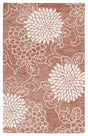 Safavieh Jardin 5'-0" x 8'-0" Rug in Brown / Ivory