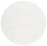 Safavieh Shag 7'-0" x 7'-0" Rug in Ivory