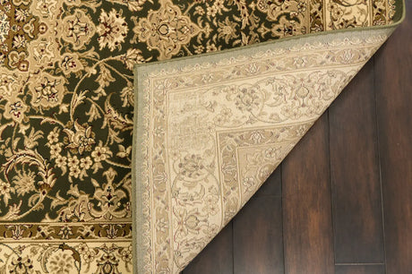Dynamic Rugs Legacy 58000 Green Rugs - Corner